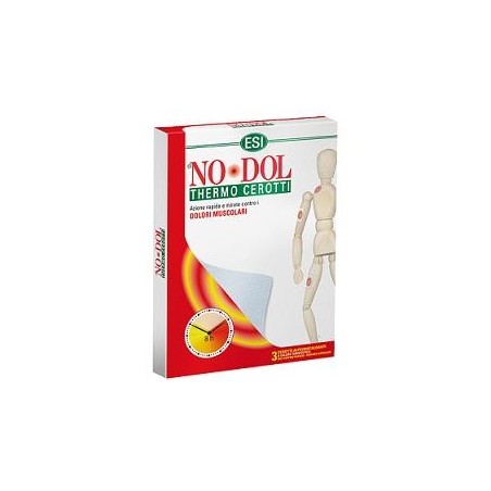 ESI No Dol Thermo Cerotti per benessere muscolare e articolare 3 pezzi ESI No Dol Thermo Cerotti per benessere muscolare e articolare 3 pezzi
