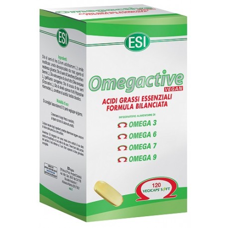 ESI Omegactive integratore di acidi grassi contro il colesterolo 120 perle