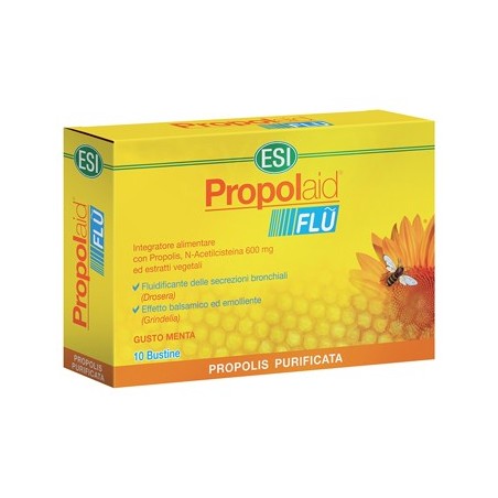 ESI Propolaid Flu integratore espettorante del muco 10 bustine ESI Propolaid Flu integratore espettorante del muco 10 bustine