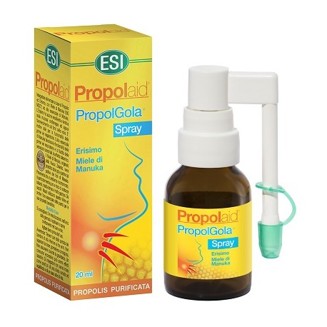 ESI Propolaid PropolGola spray al miele per gola irritata 20 ml