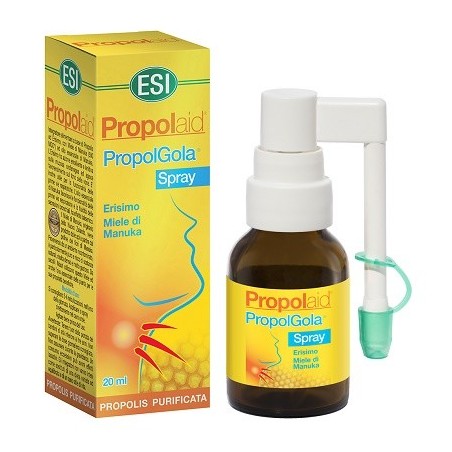 ESI Propolaid PropolGola spray al miele per gola irritata 20 ml ESI Propolaid PropolGola spray al miele per gola irritata 20 ml