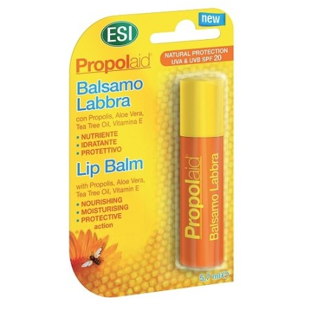 ESI Propolaid Balsamo Labbra nutriente idratante protettivo SPF 20 5,7 g ESI Propolaid Balsamo Labbra nutriente idratante protettivo SPF 20 5,7 g