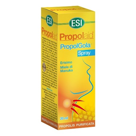ESI Propolaid PropolGola Spray per gola irritata e tono della voce 20 ml