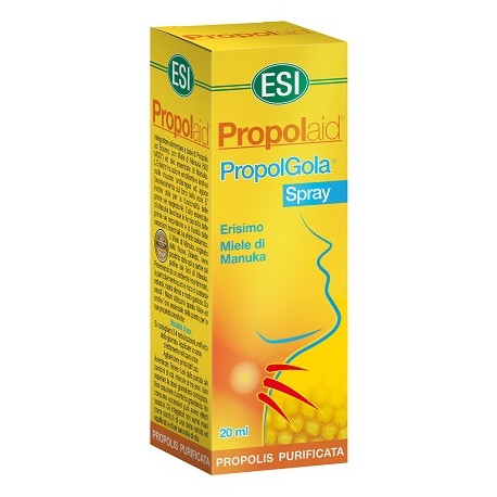 ESI Propolaid  PropolGola Spray per gola irritata e tono della voce 20 ml