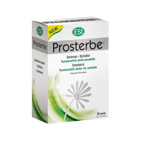 ESI Prosterbe integratore per il benessere della prostata 30 perle ESI Prosterbe integratore per il benessere della prostata 30 perle