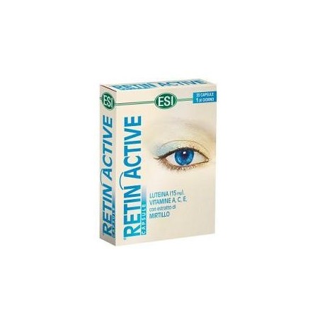 ESI Retin Active integratore per il benessere della vista 20 capsule ESI Retin Active integratore per il benessere della vista 20 capsule