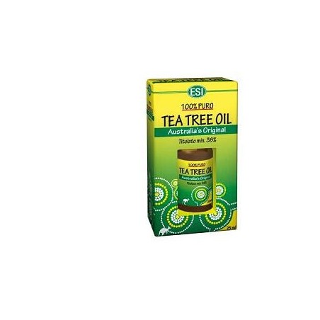 ESI Tea Tree Oil antibatterico 100% puro australiano 25 ml ESI Tea Tree Oil antibatterico 100% puro australiano 25 ml