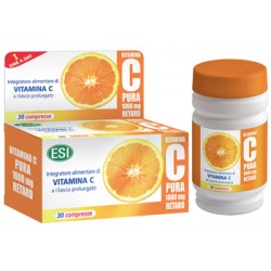 ESI Vitamina C Pura 1000 mg integratore antiossidante 30 compresse