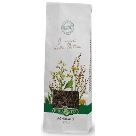 Erba Vita Agnocasto frutti integratore per il benessere femminile 100 g Erba Vita Agnocasto frutti integratore per il benessere femminile 100 g