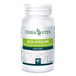 Erba Vita Alga Spirulina integratore ricostituente dimagrante 125 tavolette