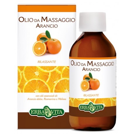Erba Vita Olio da massaggio Arancio rilassante e idratante 250 ml