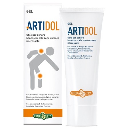 Erba Vita Artidol gel per dolori articolari e muscolari 100 ml Erba Vita Artidol gel per dolori articolari e muscolari 100 ml