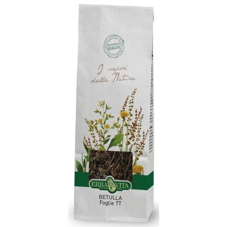 Erba Vita Betulla foglie preparato per tisane drenanti 100 g