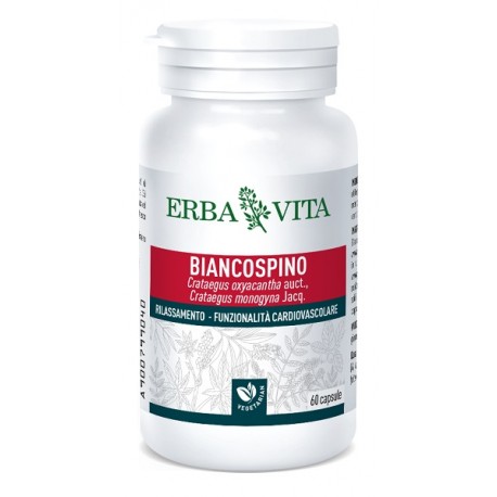 Erba Vita Biancospino integratore per il rilassamento 60 capsule