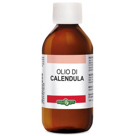 Erba Vita Olio di calendula lenitivo per viso e corpo 100 ml