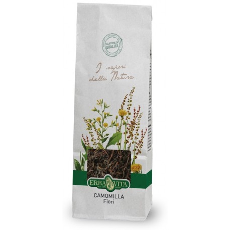 Erba Vita Camomilla fiori per tisana rilassante e digestiva 50 g