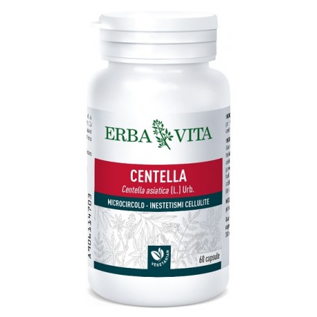 Erba Vita Centella integratore per microcircolo e cellulite 60 capsule