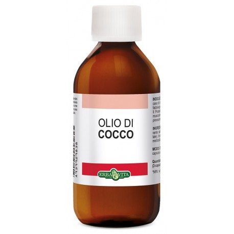 Erba Vita Olio di cocco idratante per viso corpo e capelli 100 ml