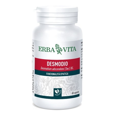 Erba Vita Desmodium Adscendens integratore per funzionalità epatica 60 capsule Erba Vita Desmodium Adscendens integratore per funzionalità epatica 60 capsule