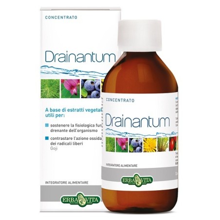 Erba Vita Drainantum integratore concentrato drenante 200 ml Erba Vita Drainantum integratore concentrato drenante 200 ml