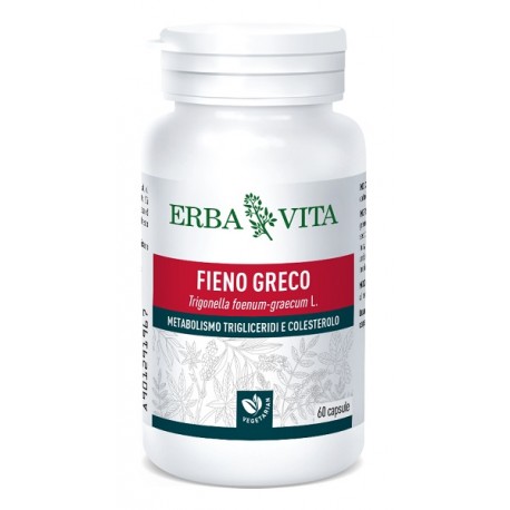 Erba Vita Fieno Greco integratore per trigliceridi e colesterolo 60 capsule