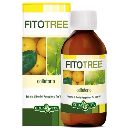 Erba Vita Fitotree collutorio protettivo e lenitivo per gengive irritate 200 ml Erba Vita Fitotree collutorio protettivo e lenitivo per gengive irritate 200 ml