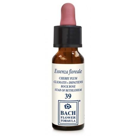 Erba Vita Fiori di Bach Flower 39 essenza floreale per emergenza emotiva 10 ml