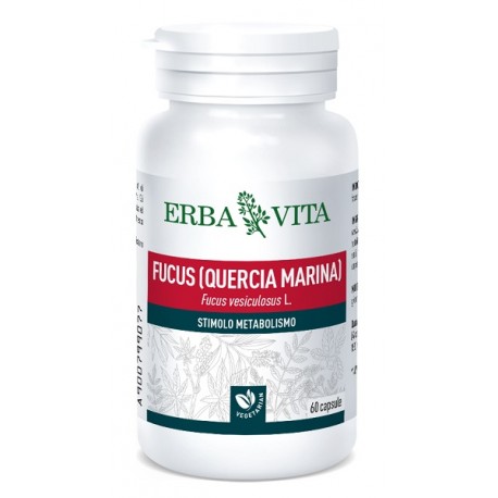 Erba Vita Fucus (Quercia Marina) integratore stimolante del metabolismo 60 capsule