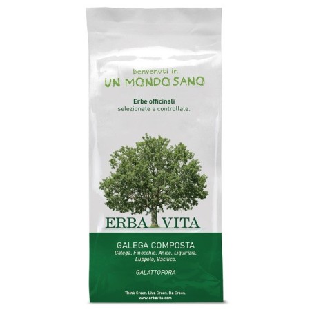 Erba Vita Galega Composta per tisana galattofora per allattamento 100 g Erba Vita Galega Composta per tisana galattofora per allattamento 100 g