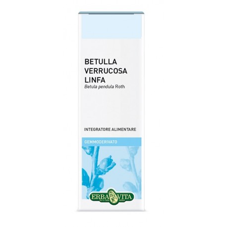 Erba Vita Betulla Verrucosa Linfa Gemmoderivato integratore drenante 50 ml