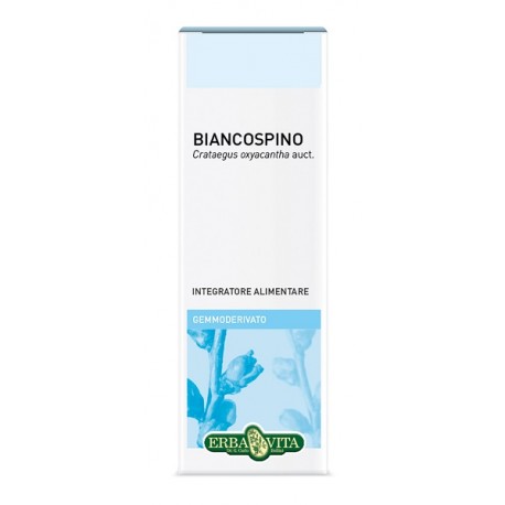 Erba Vita Biancospino Gemmoderivato integratore per ansia e insonnia 50 ml