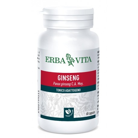 Erba Vita Ginseng integratore tonico adattogeno 60 capsule