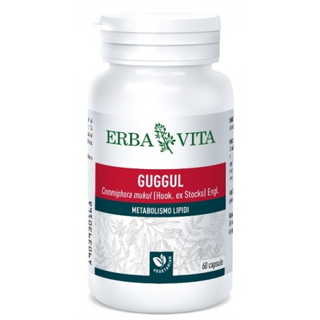 Erba Vita Guggul Extra integratore per il metabolismo dei lipidi 60 capsule