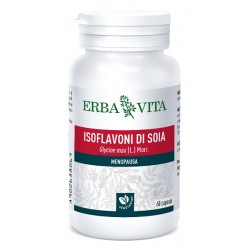 Erba Vita Isoflavoni di Soia 450 mg integratore per la menopausa 60 capsule