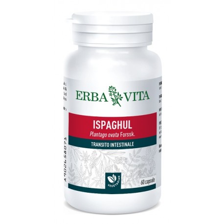 Erba Vita Ispaghul integratore per il transito intestinale 60 capsule