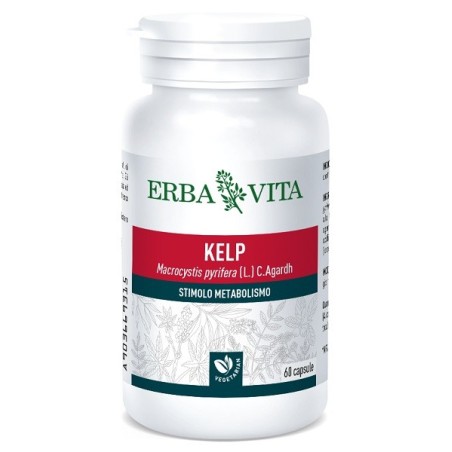 Erba Vita Kelp integratore stimolante del metabolismo 60 capsule Erba Vita Kelp integratore stimolante del metabolismo 60 capsule