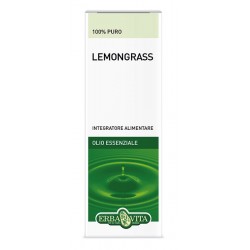 Erba Vita Lemongrass olio essenziale puro 100% 10 ml