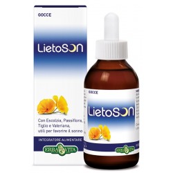 Erba Vita Lietoson integratore per rilassamento e sonno 50 ml