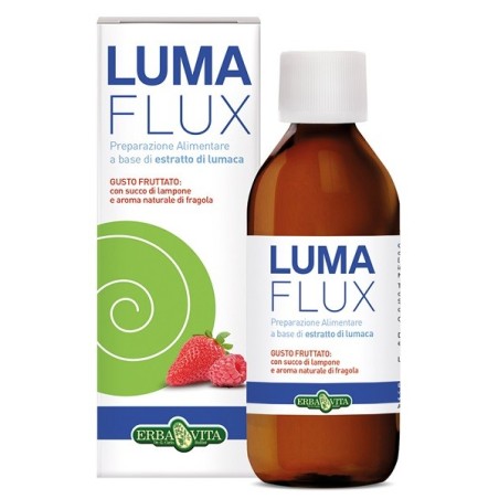 Erba Vita Lumaflux integratore a base di bava di lumaca per la gola gusto lampone 150 ml Erba Vita Lumaflux integratore a base di bava di lumaca per la gola gusto lampone 150 ml