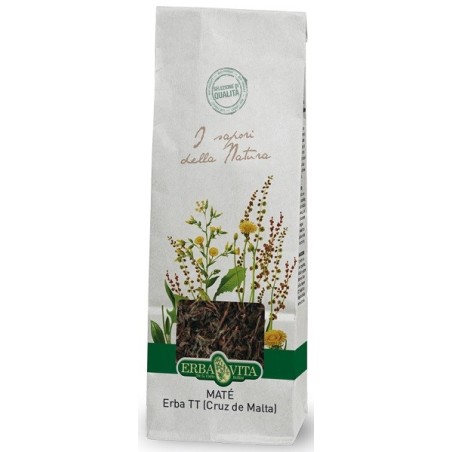 Erba Vita Mate Cruz de Malta per tisane purificanti 100 g Erba Vita Mate Cruz de Malta per tisane purificanti 100 g