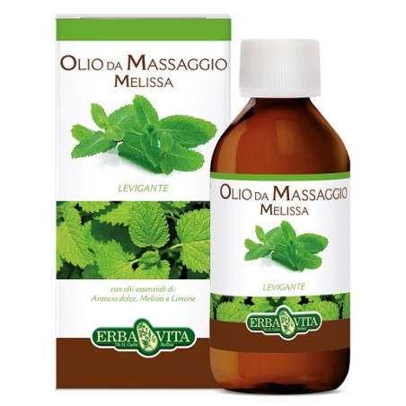 Erba Vita Melissa Olio da massaggio per pelle secca e disidratata 250 ml Erba Vita Melissa Olio da massaggio per pelle secca e disidratata 250 ml