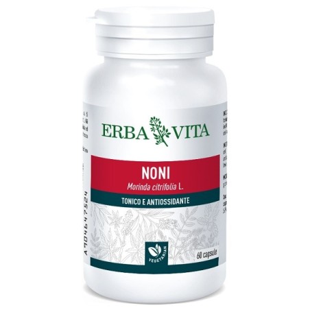 Erba Vita Noni integratore tonico e antiossidante 60 capsule Erba Vita Noni integratore tonico e antiossidante 60 capsule