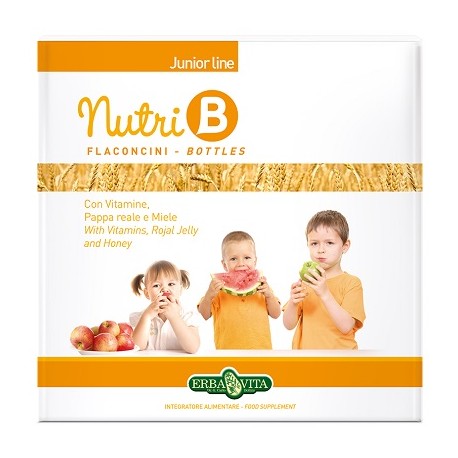 Erba Vita Nutri B integratore nutriente per bambini 10 flaconcini 10 ml