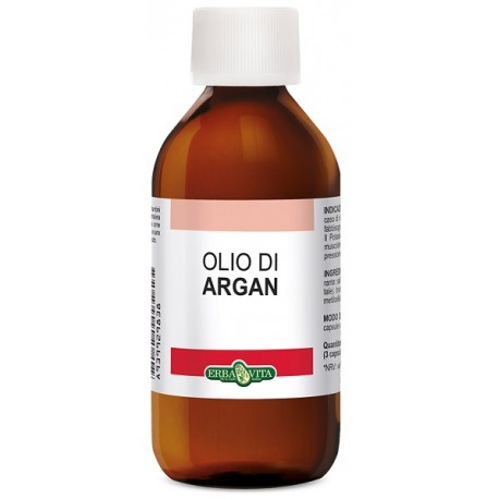 Erba Vita Olio di Argan nutriente ed elasticizzante pelle secca 100 ml