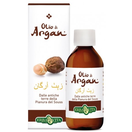 Erba Vita Olio di Argan elasticizzante e nutriente per il bagno dei bambini 50 ml