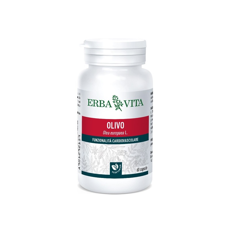 Erba Vita Olivo integratore per funzionalità cardiovascolare 60 capsule