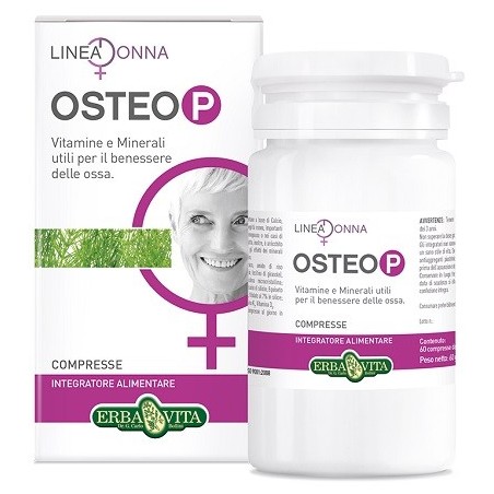 Erba Vita Osteo P integratore per il benessere delle ossa 60 compresse Erba Vita Osteo P integratore per il benessere delle ossa 60 compresse