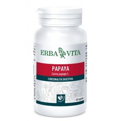 Erba Vita Papaya integratore per la funzionalità digestiva 60 capsule
