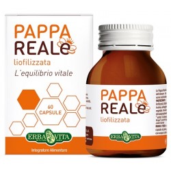Erba Vita Pappa reale liofilizzata integratore ricostituente 60 capsule