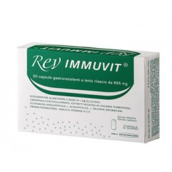 Rev Immuvit integratore per flora intestinale e difese 20 capsule